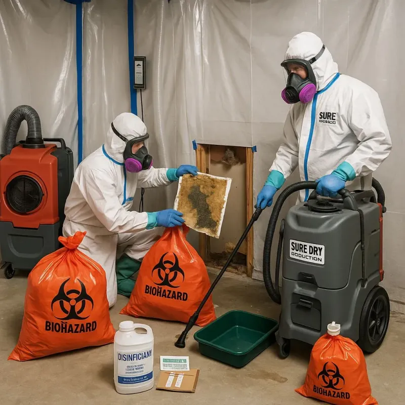Contaminated Water Handling Protocols process in Clearfield County, PA