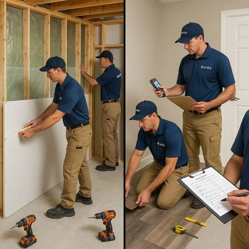Repairs and Reconstruction process in Clearfield County, PA